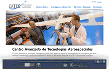 Tablet Screenshot of catec.aero