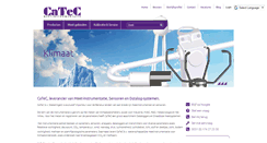 Desktop Screenshot of catec.nl
