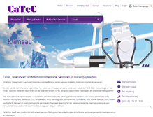 Tablet Screenshot of catec.nl